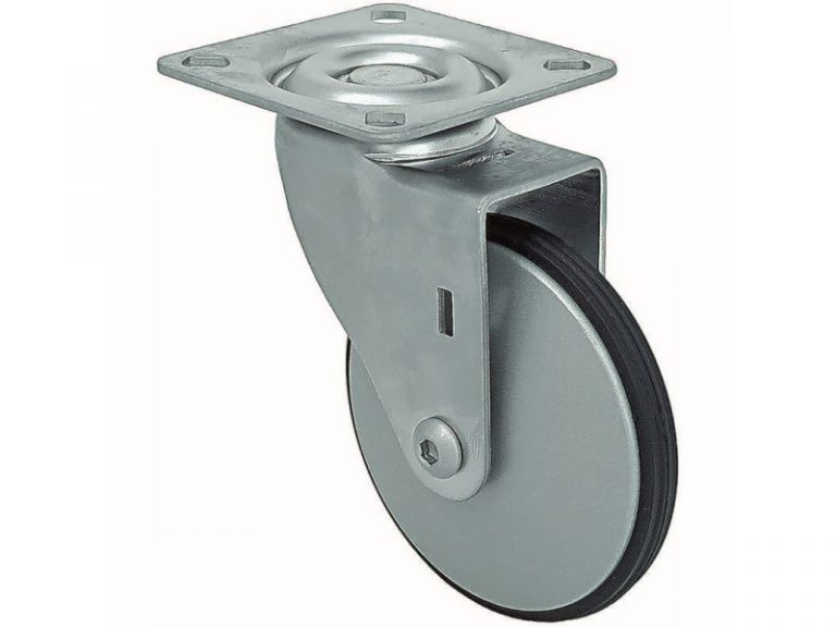 2-Inch Saucer Designer Casters, Aluminum Petite