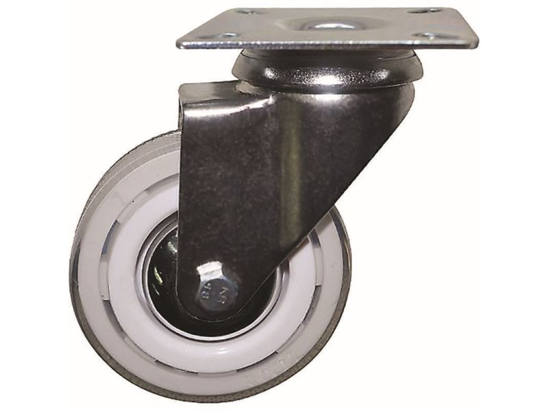 3-Inch Commerical Grade Color Designer Casters, Snow