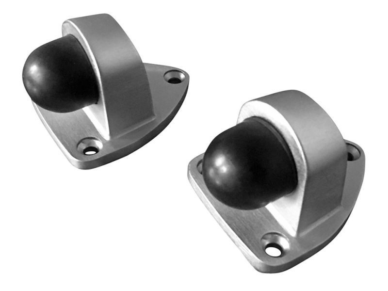 Heavy Duty Floor Mount Door Stop, 2 Pack