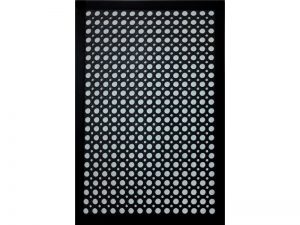 Indoor/Outdoor Recycled Rubber Floor Mat �C 24 x 36-Inches, Black