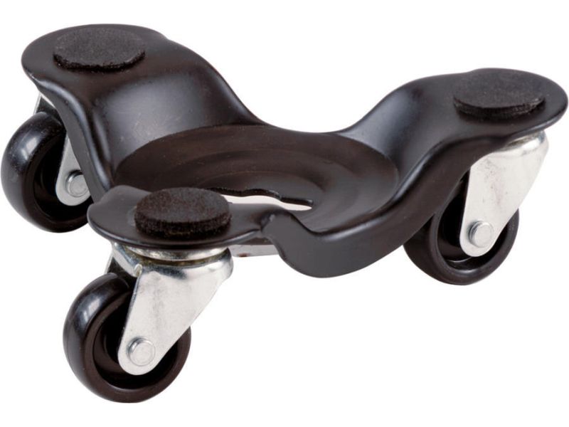Move-It 12-Inch Steel Tri-Dolly, 300-lb Load Capacity