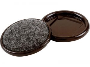 2-Inch Carpet Base Furniture Cups, 4-Pack