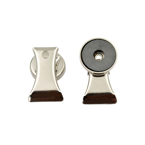 Chrome Magnetic Clips 2PCS