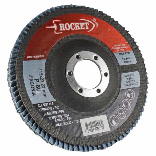 100mm Flap Discs 60 Grit Suits Angle Grinde