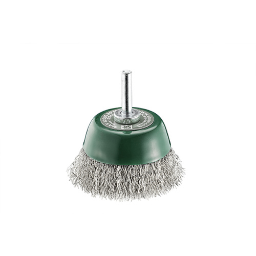 Stainless Steel Crimped Cup Brush- 50mm x M6 1