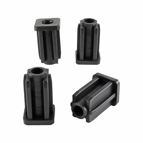 19mm Square Furniture Adaptors 4PCS