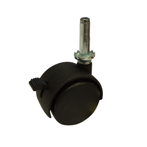 50mm Nylon Furniture Castors 50kg 2PCS