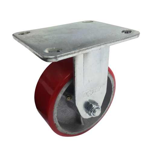 125mm PU On Cast Iron 410kg 1PC