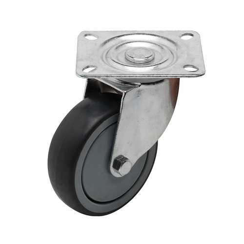 100mm Grey Rubber Castors 100kg 1PC