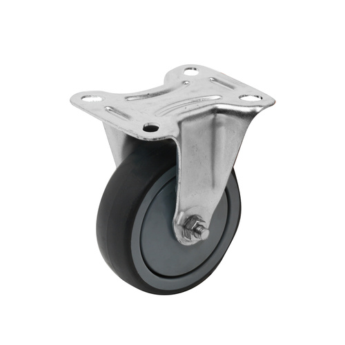 100mm Grey Rubber Castors 100kg 1PC
