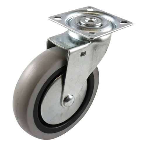 75mm Grey Rubber G1 Series Castors 55kg 1