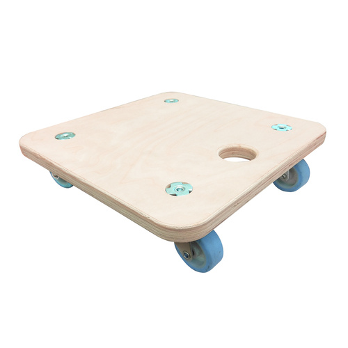 290x290mm Soft Wheel Wooden Dolly 200kg 1PC