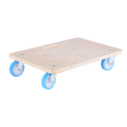 450x300mm Soft Wheel Wooden Dolly 220kg 1PC