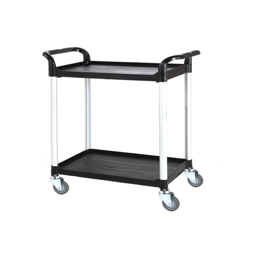 250kg Two Tier Plastic Trolley 1PC