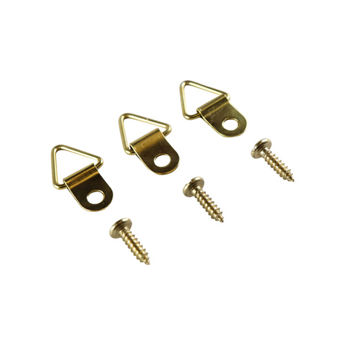 Large Picture Triangles - Brass 3PCS