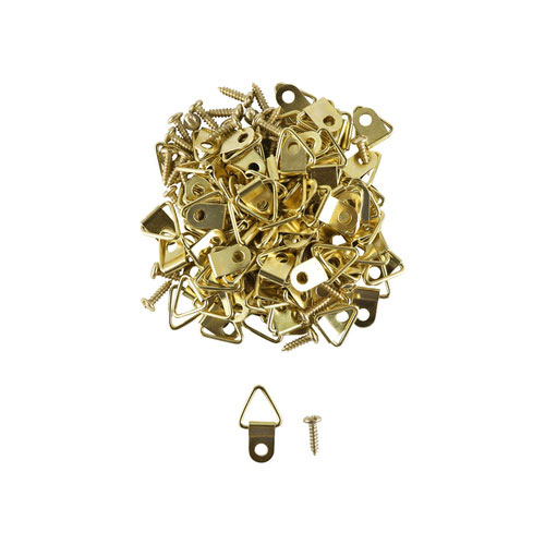 Large Picture Triangles - Brass 100PCS