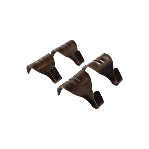 Moulding Hooks - Florence bronze 4PCS