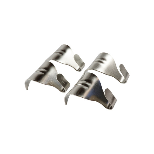 Moulding Hooks - Silver 4PCS