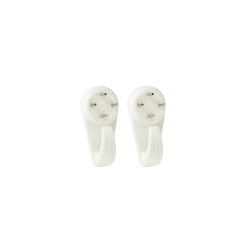 Utility Hooks Solid Wall Hangers - White