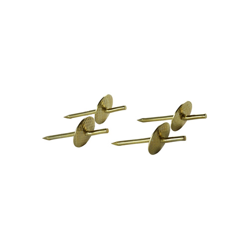 Drywall Hangers - Brass 4PCS