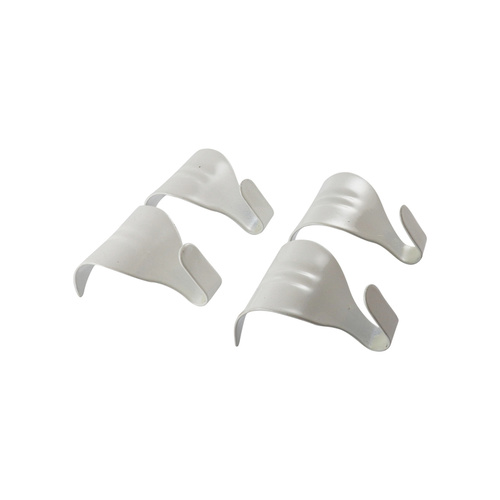 Moulding Hooks - White 4PCS