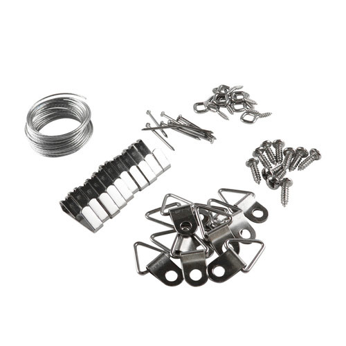 Picture Hanging Kits - Silver 1 Kit
