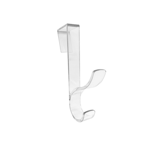 Over The Door Hooks - Clear 1PC
