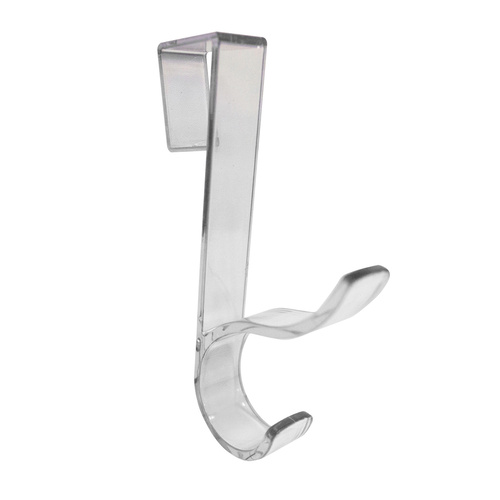 Over The Door Hooks - Clear 1PC