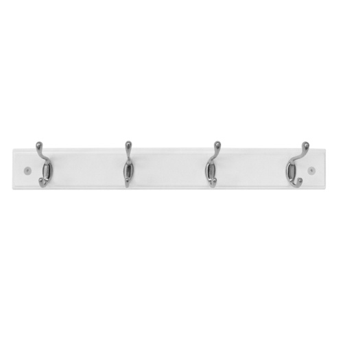 4 Hook Rails - White 1PC