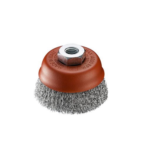 Steel Crimped Cup Brush- 75mm x M14 1PC
