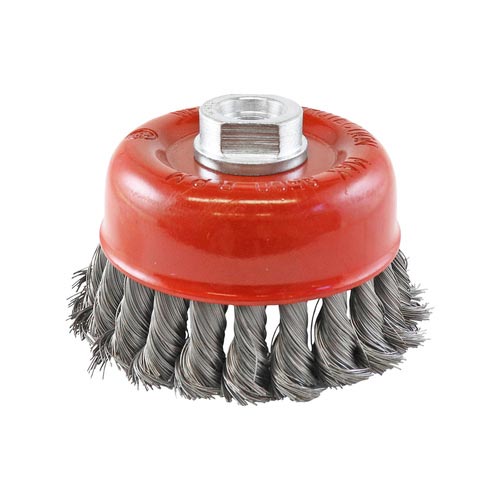 Steel Twist Knot Cup Brush- 90mm x M14 1PC