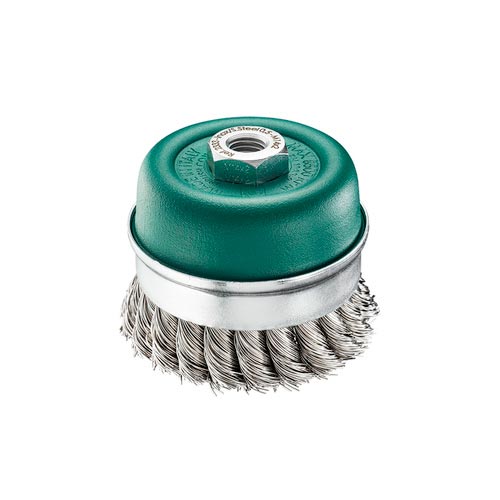 Stainless Steel Twist Knot Cup Brush- 95mm x M