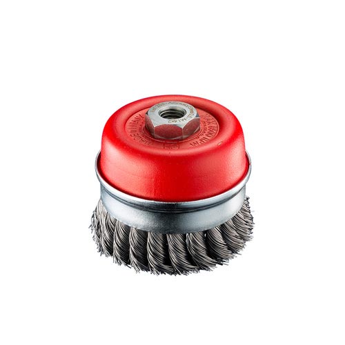Steel Twist Knot Cup Brush- 105mm x M14 1PC