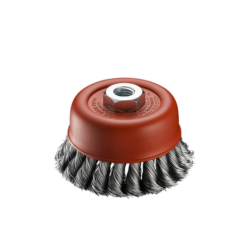 Steel Twist Knot Cup Brush- 70mm x M10 1PC