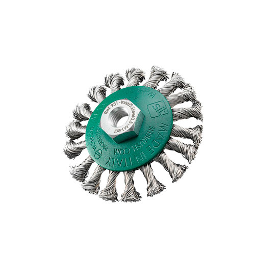 Stainless Steel Twist Knot Conical Brush- 95mm