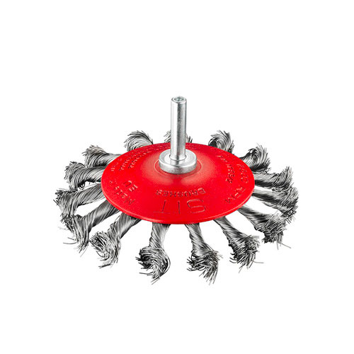 Steel Twist Knot Conical Brush- 95mm x M6 1PC