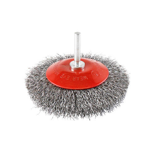 Steel Twist Knot Conical Brush- 100mm x M10 1P