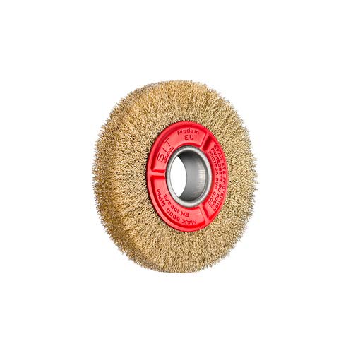 Brass Crimped Wire Wheel - 150mm MULTI 1PC