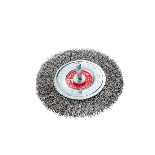 Steel Crimped Wire Wheel- 100mm x M6 1PC