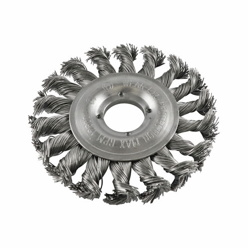 Steel Twist Knot Wheel- 100mm x M22.2 1PC