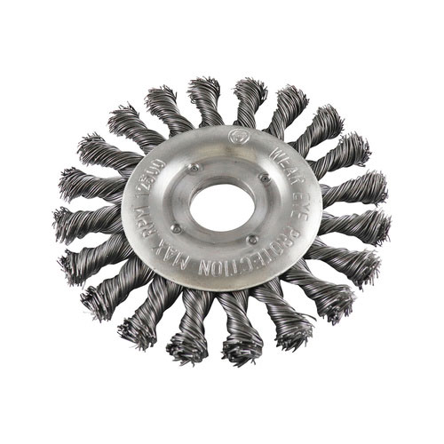 Steel Twist Knot Wheel- 115mm x M22.2 1PC