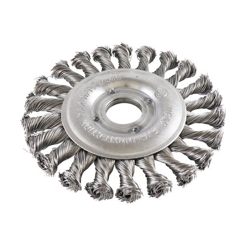 Steel Twist Knot Wheel- 125mm x M22.2 1PC