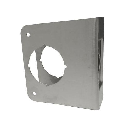 Door Reinforcer 1 Hole 70mm Backset SS 1PC