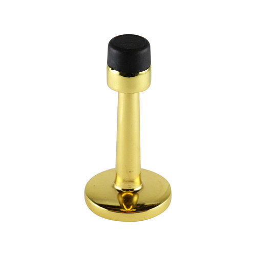 Rubber Bumper Door Stop 75mm(L) Polished B