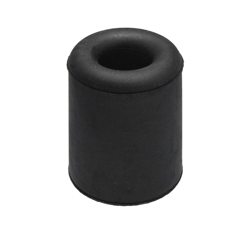 Round Rubber Door Stop 43mm(H) BLK 1PC
