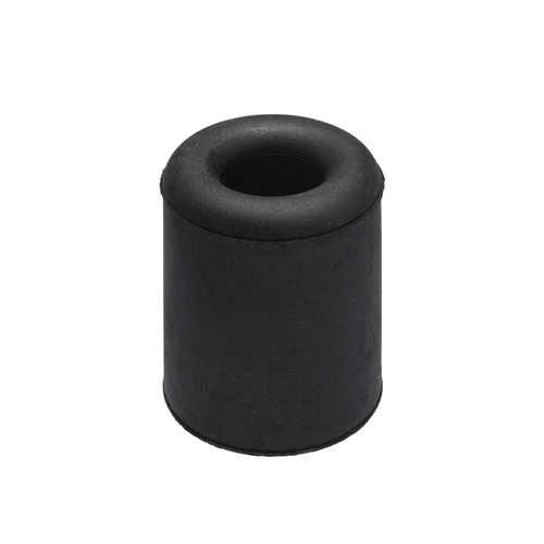 Round Rubber Door Stop 37mm(H) BLK 1PC