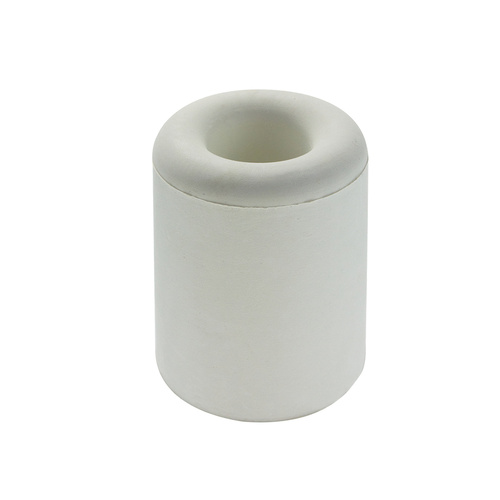 Round Rubber Door Stop 37mm(H) WHT 1PC