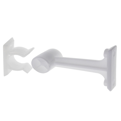 Plastic Door Clip 70mm(L) WHT 1PC