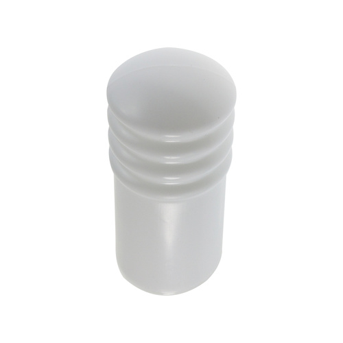 Cushion Door Stop 75mm(L) Plastic WHT 1PC