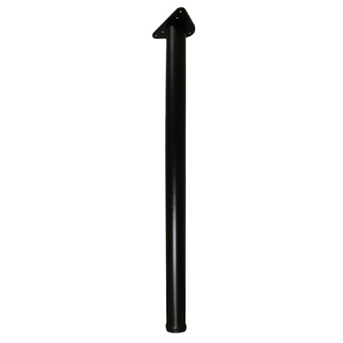 60x870mm Round Black Breakfast Bar Leg